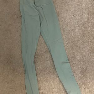 Mint green lululemon align leggings size 4